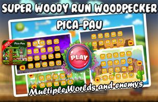 Super Woody Run Woodpecker ภาพหน้าจอ 3