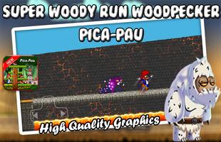 Super Woody Run Woodpecker ภาพหน้าจอ 1