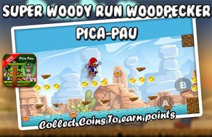Super Woody Run Woodpecker ภาพหน้าจอ 2