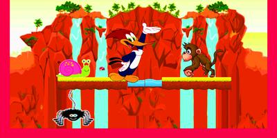 Adventure  super wood  pecker Game पोस्टर