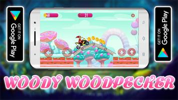 Woody Crazy Woodpecker Motorbike Adventure screenshot 2