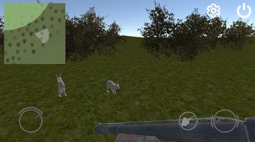 Rabbit Hunting Simulator- rabbiting (hare hunting) تصوير الشاشة 1