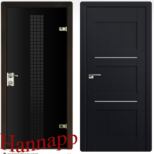 木製のドアのデザイン