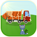 Transport - puzzles for kids آئیکن