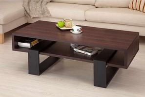 Conception de table en bois Affiche