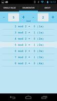 Modulo Enumerator capture d'écran 1