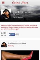 The Lisa London Show اسکرین شاٹ 1