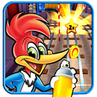 آیکون‌ woody subway woodpecker laugh adventure