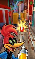 پوستر woody subway woodpecker laugh adventure