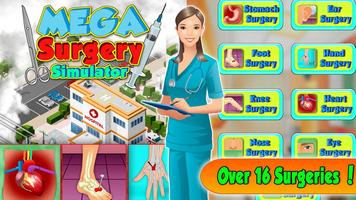 Mega Surgery Doctor Games Plakat