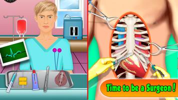 Mega Surgery Doctor Games ảnh chụp màn hình 1