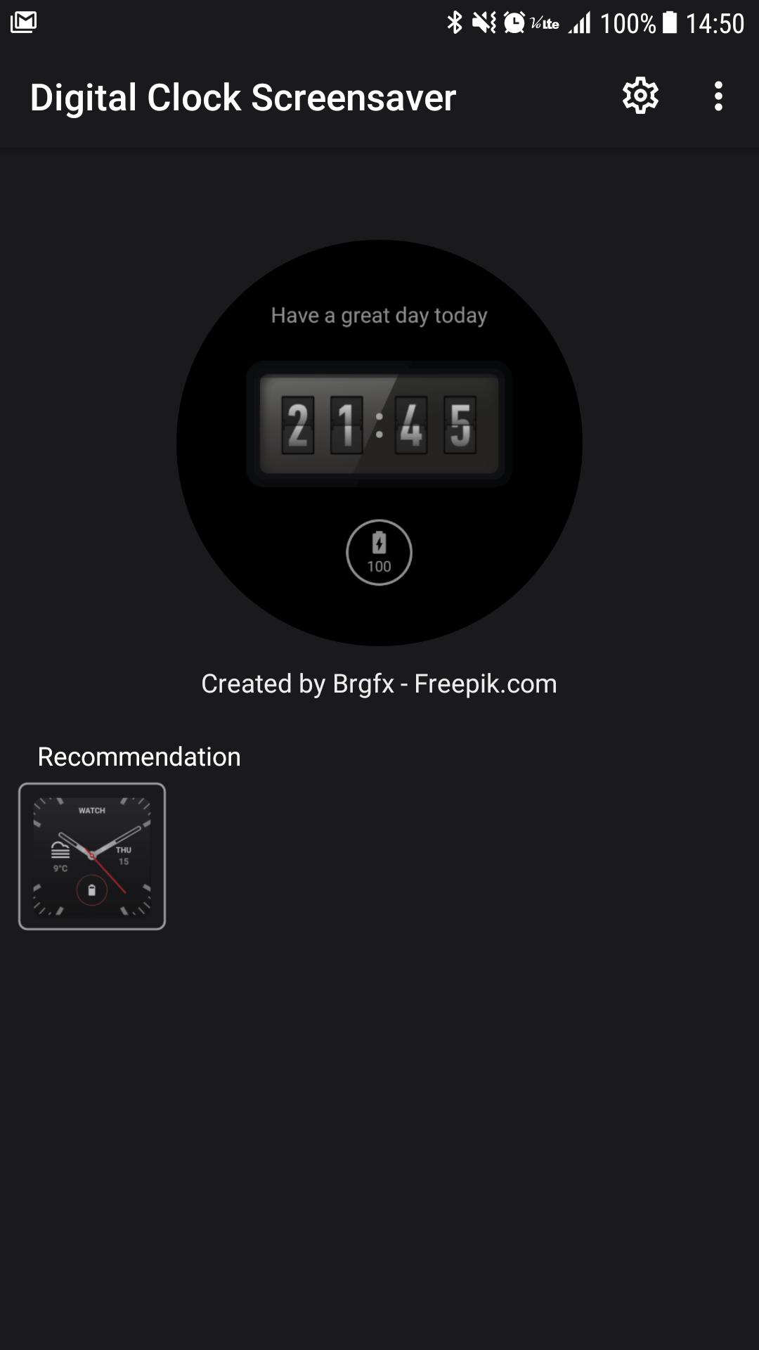 Digital Clock Screensaver APK for Android Download