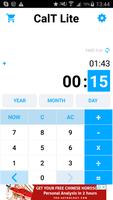 CalT Lite - Time Calculator Cartaz