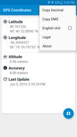GPS Coordinates imagem de tela 2