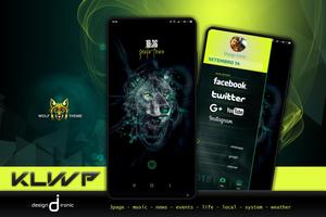 Klwp Wolf-poster