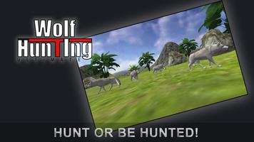 Wolf-Jagd-entscheidend Plakat