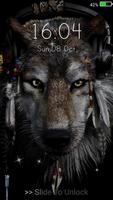 Wolf Live Wallpaper & Lock screen Cartaz