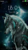 Wolf Live Wallpaper & Lock screen imagem de tela 1