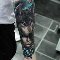 Wolf Tattoo Design screenshot 1
