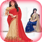 Woman Saree Suit Photo Frames: Girls Image Maker icône