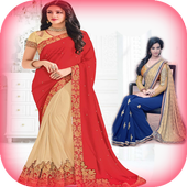 Woman Saree Suit Photo Frames icon