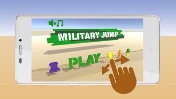 Military Jump: Jumping Soldier in Army Game 🕹️ Affiche