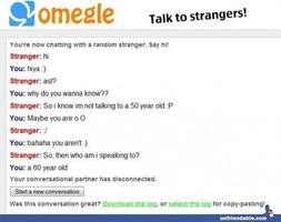 Omegle:Talk To strangers Affiche