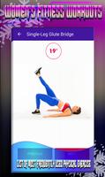 Women's Fitness Workouts syot layar 1