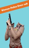 Women Police Dress Photo Suit Affiche