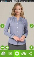 Women Shirt Photo Suit اسکرین شاٹ 2