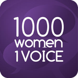 1000 Women One Voice আইকন