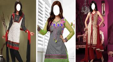 Women Salwar Photo Suit|Indian Salwar Photo Frames screenshot 3