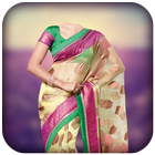 Indian Saree Photo Suit ícone