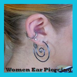 Women Ear Piercing آئیکن