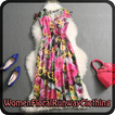 Pakaian Runway wanita Floral