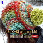 Crochet Pattern Women Hats أيقونة