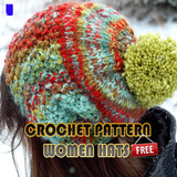 Crochet Pattern Women Hats icône