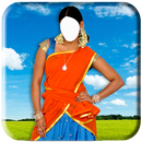 Women Half Saree Photo Suit APK