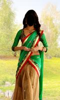 Women Half Saree Photo Suit Ekran Görüntüsü 3