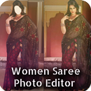 Women Saree Photo Suit : Girls Fancy Photo Frame APK