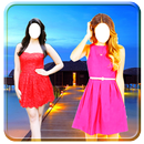 Girls Sleeveless Suit Photo Editor for Women APK