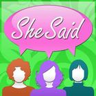 She Said - Quotes for Women biểu tượng