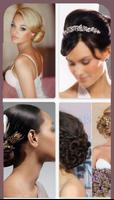 Latest Women Wedding  Hair Style Design ポスター
