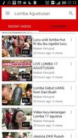 lomba agustus unik lucu kreatif imagem de tela 1