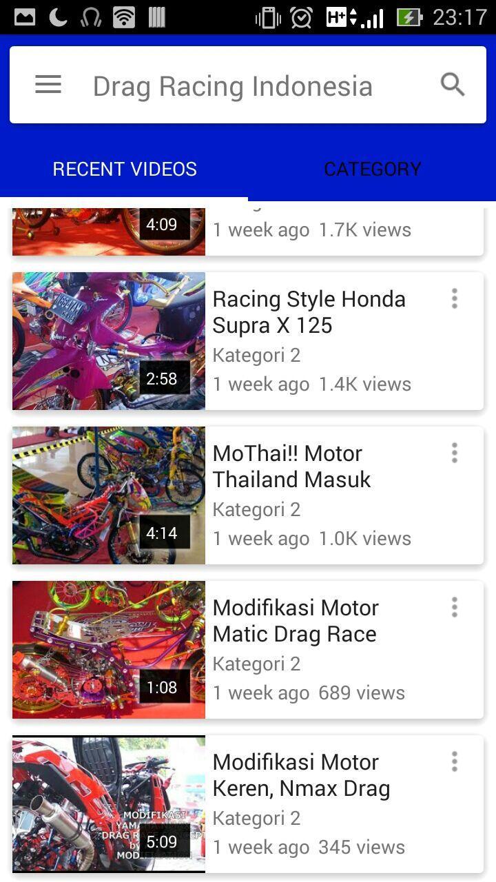 Drag Racing Indonesia Video For Android Apk Download