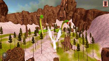 Unicorn Simulator-Flying Horse:Wonder Islands 3D captura de pantalla 3