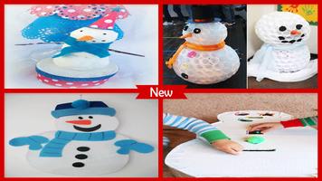 Amazing DIY Snowman Crafts Affiche