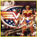Wonder Woman keyboarde Theme APK