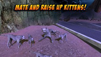 Wild Attack Cheetah Simulator اسکرین شاٹ 3