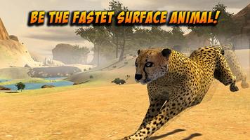 Wild Attack Cheetah Simulator پوسٹر